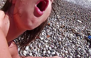 Hot pornstars, euro teen gets her tight cunt and ass screwed on the beach