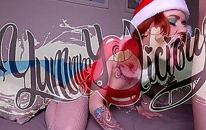 Yummmylicious, santa helper gifts me anal sex and takes anal creampie in return