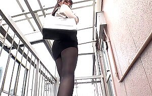 Doks-597 beautiful legs ol perverted pantyhose club after work beautiful accounting department rei