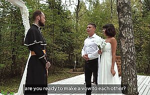 Pimpal bill, fucking wedding! part 5. the bride's last threesome