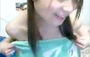 Sexy korean girl on webcam
