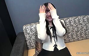 Rurika-chan is shy and extremely sensitive. after raw sex, a large amount of creampie is made into the fair-skinned e-cup body 3 times in a row.