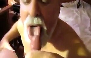 Polarbear Daddy Sucks & Licks Balls & Eats Cum