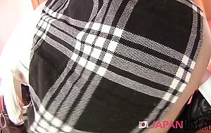 Japan lust gold, small tits japanese cougar rides cock pov til creampie