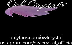 Owl crystal, angelic creampie