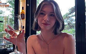 Cutie kim, 18 girl let a rich guy fuck her on a first date