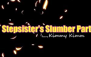Kimmy kimm, stepsisters slumber party [ultrahd 4k 2160p]