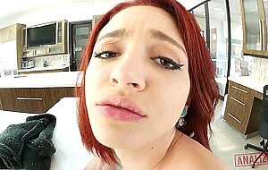 Analized, lola fae is getting anal sex at the kitchen