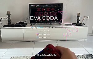 Eva soda, fucking a neighbor's juicy pussy while her boyfriend is working
