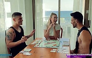 2 big cocks fucked me to pay my debts in monopoly